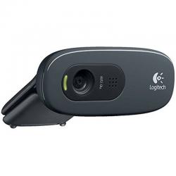 Logitech C270 WebCam HD 720p 3Mpx USB Negra