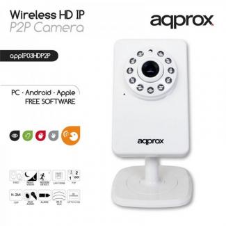 approx APPIP03HDP2P Camara WiFi 720p