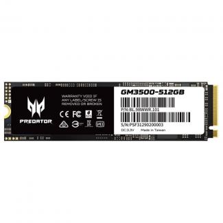 ACER PREDATOR SSD GM-3500 512Gb PCIe NVMe Gen3 2