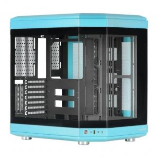 Mars Gaming Atx MC-3T Triple Cristal Azul 2