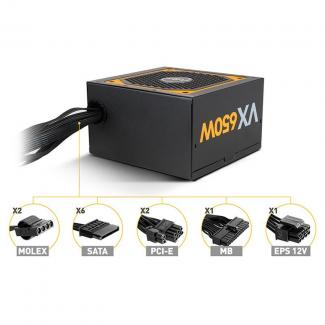 NOX Fuente Alimentación Urano VX 650W 80+ BRONZE 2