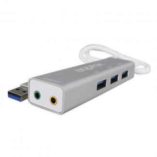 approx! APPPCIE51 Tarj. Sonido USB 5.1+3X HUB 3.0 2