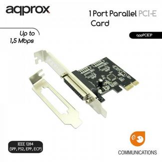 approx! APPPCIE1P Tarj.Cont. 1 Paralel PCI-E LP&HP 2