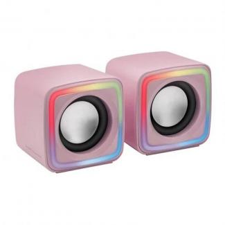 MARS GAMING Altavoces MSCUBE Premium 8W Pink 2