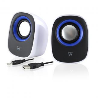 EWENT Altavoces escritorio 2.0 usb 2