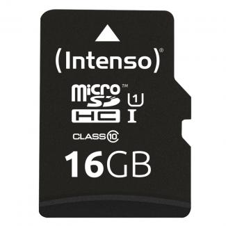 Intenso 3423470 Micro SD UHS-I Premium 16GB c/adap 2