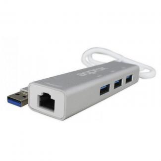 approx APPC07GHUB Adaptador USB 3.0 Gigabit + HUB 2