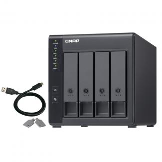 QNAP TR-004 Raid Expansion 4XHDD-Bay 1xUSB-C 3.2 2