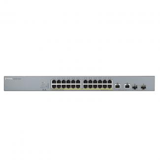 ZyXEL GS1350-26HP Switch 24xGB PoE 2xSFP 375W 2