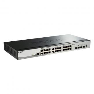 D-Link DGS-1510-28X/E Switch L2 24xGB 4x10Gb SFP+ 2