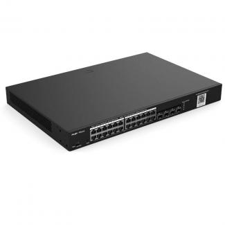 Ruijie Switch L2 24 GbE POE/POE+ 4 SFP 370W 2