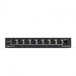 Ruijie Unmanaged Switch 8xGb RJ45 Steel Case 2